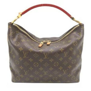 Louis Vuitton Sully Shoulder Bag Monogram Brown